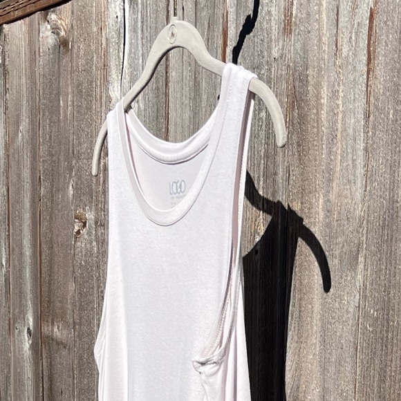 logo by Lori goldstein sleeveless blush pink top size medium - Picture 4 of 17